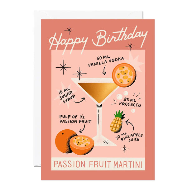 Passion Fruit Martini Birthday