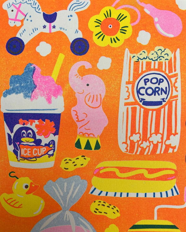 Fun Fair Riso Print