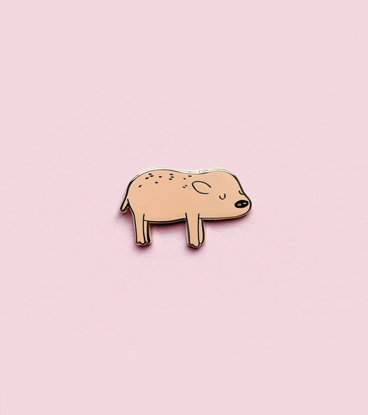 Piglet Enamel Pin Badge