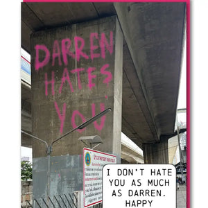 Darren Hates You by Objectables