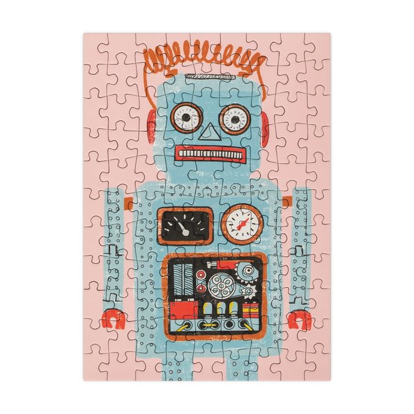 Robot 99 Piece Mini Jigsaw Puzzle