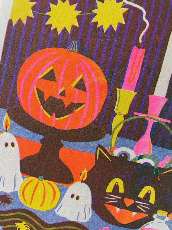 Halloween Mini Riso Print
