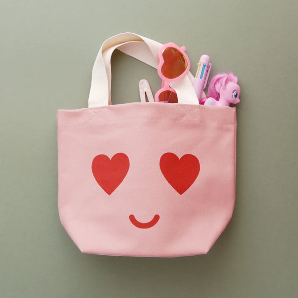 Heart Eyes Little Tote Bag