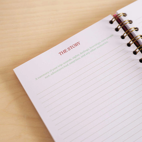 A5 Trips & Travel Memories Hardcover Journal