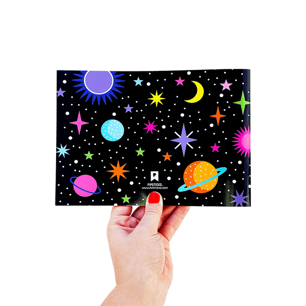 Colourful Cosmos Sticker Collection Book