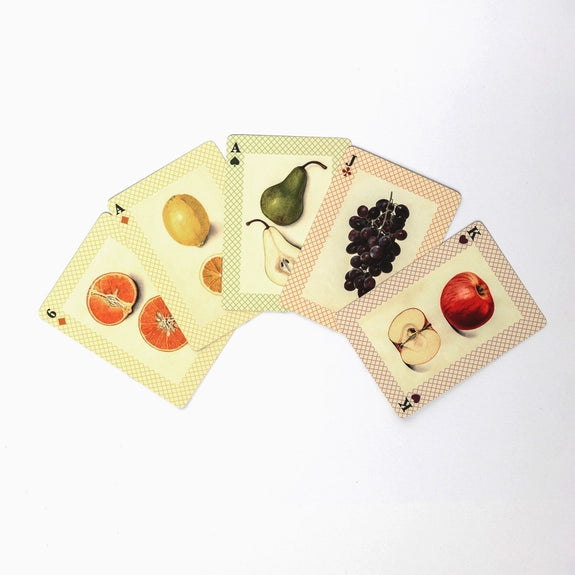 Watercolour Fruits Playing Cards