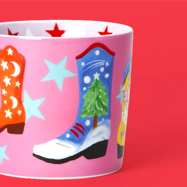 Howdy Holidays Christmas Mug