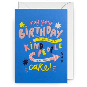 Kind People, Sunshine and Cake by Lagom