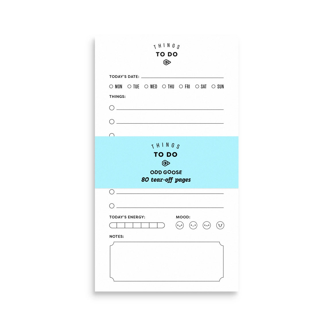 Notepad Competition Form Things To Do List Notepad – Form Shop & Studio
