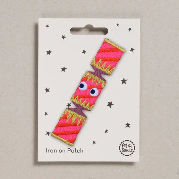 Christmas Cracker Iron-on Patch