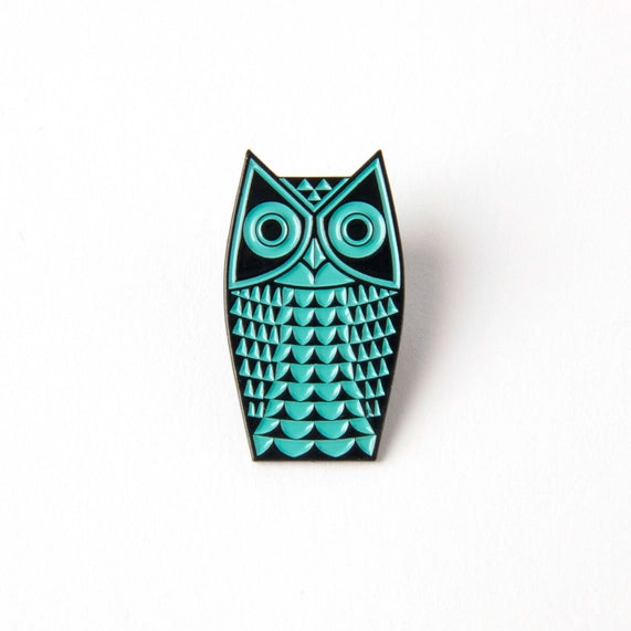 Hornsea Owl Enamel Pin