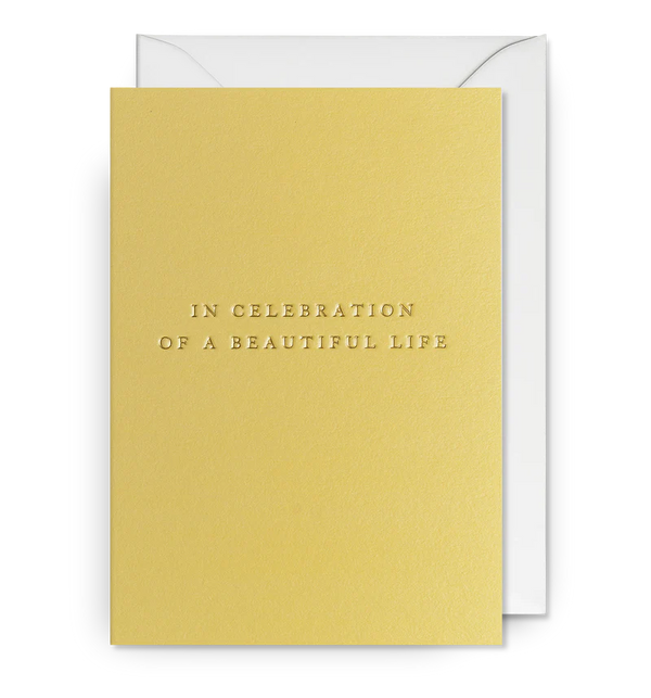In Celebration of a Beautiful Life by Lagom