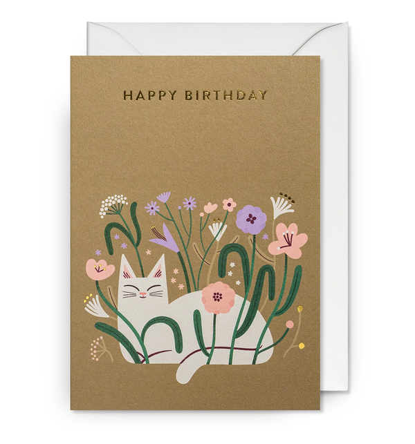 Wildflower Cat Birthday