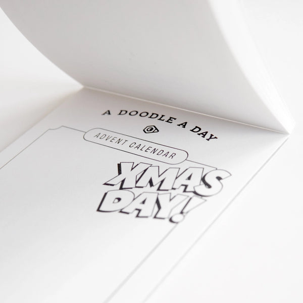 A Doodle A Day Advent Calendar Creative Christmas Notepad