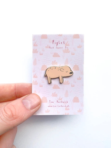 Piglet Enamel Pin Badge