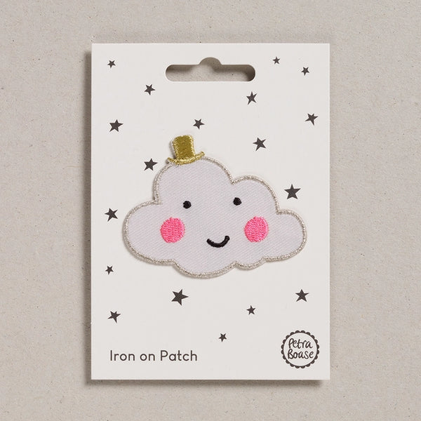 Cloud Iron-on Patch by Petra Boase