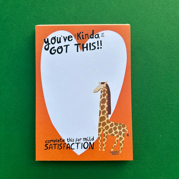 Mild Satisfaction Jotter Pad