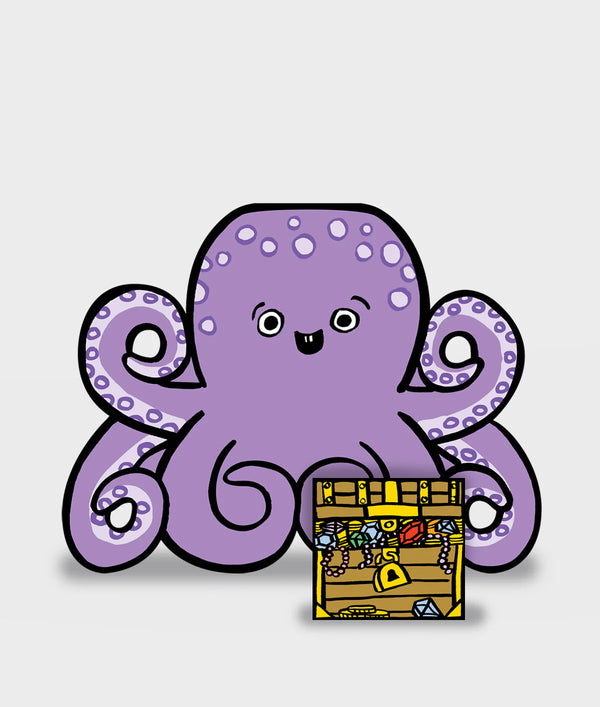 Octopus with Mini Card