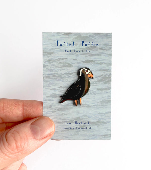 Tufted Puffin Enamel Pin Badge