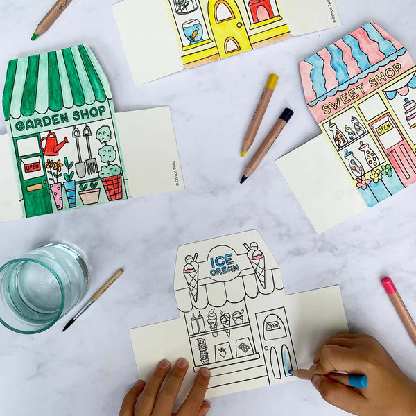 Colour Your Own High Street Kit