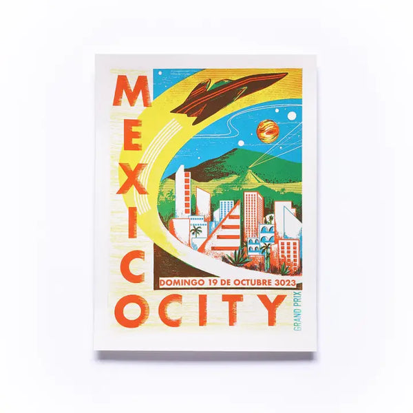 Mexico City Grand Prix Screenprint