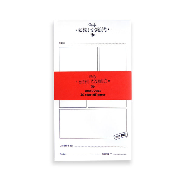 Notepad Competition Form Daily Mini Comic Creative Notepad – Form Shop & Studio