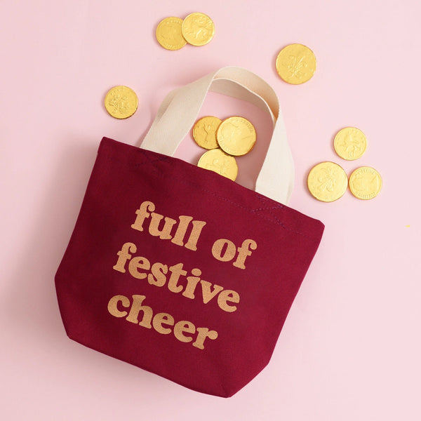 Full of Festive Cheer Little Tote Bag