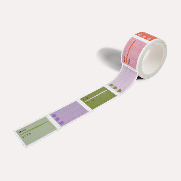 Focus Checklist Stamp Washi Tape