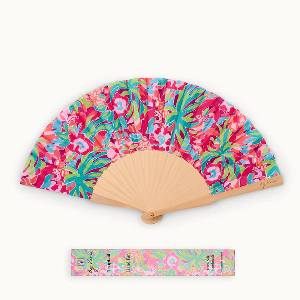 Tropical Hand Fan