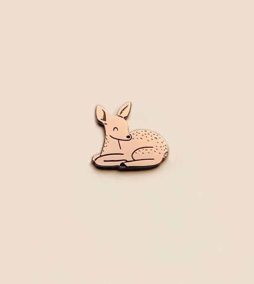 Fawn Enamel Pin Badge by Tom Hardwick