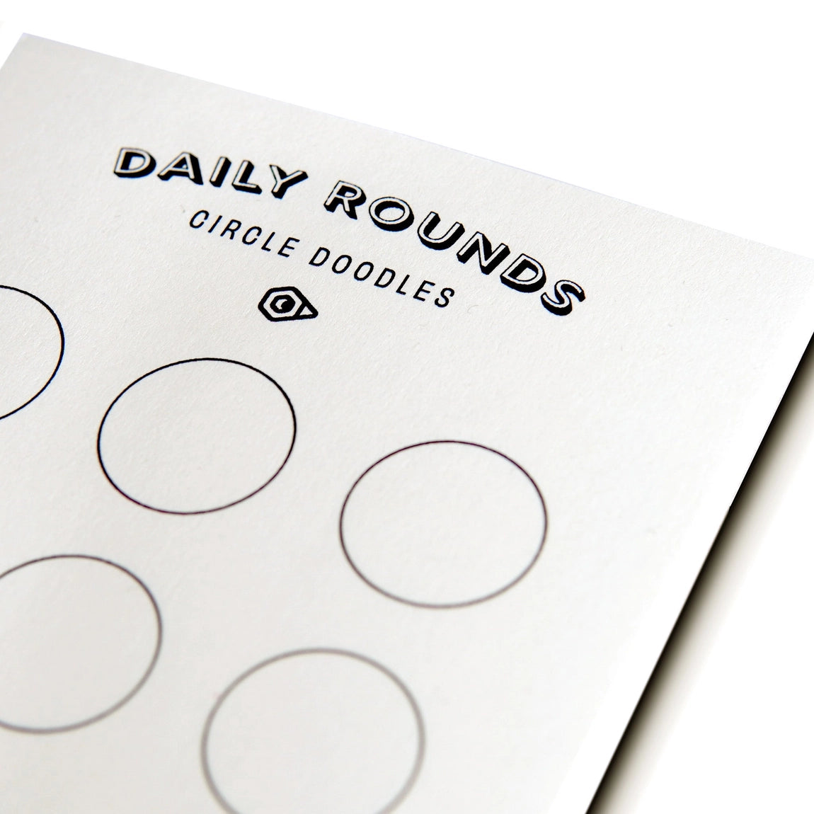 Daily Rounds Creative Drawing Notepad – Form Shop & Studio