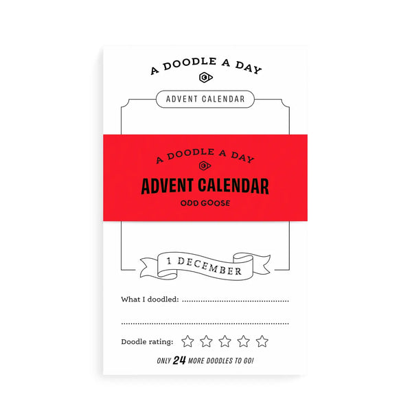 A Doodle A Day Advent Calendar Creative Christmas Notepad