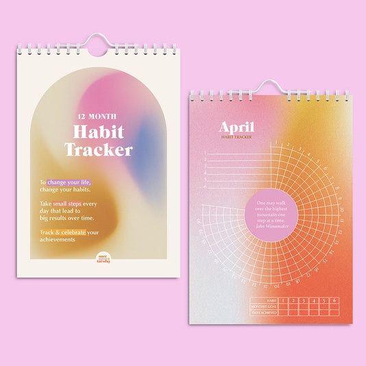 12-Month Daily Habit Tracker