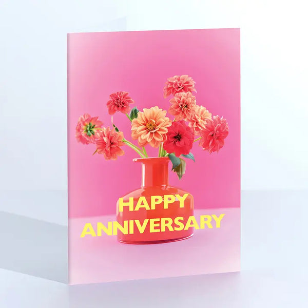 Happy Anniversary Contemporary Floral