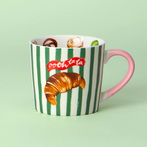 Oooh La La Croissant Mug