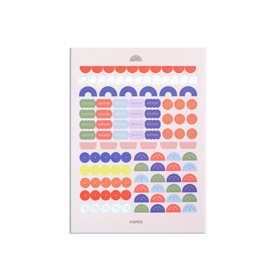 Stick-to-its Planner Stickers (Silver)