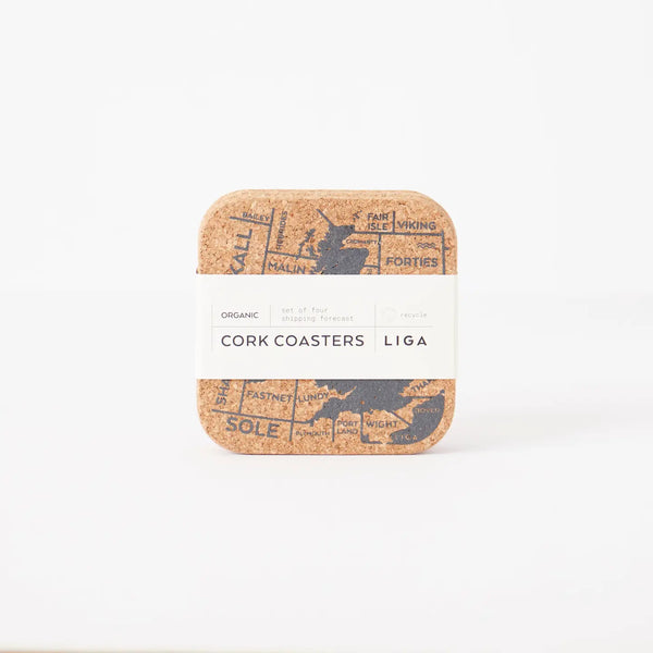 Shipping Forecast Cork Coasters