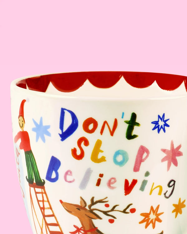 Dear Santa Mug & Snack Plate
