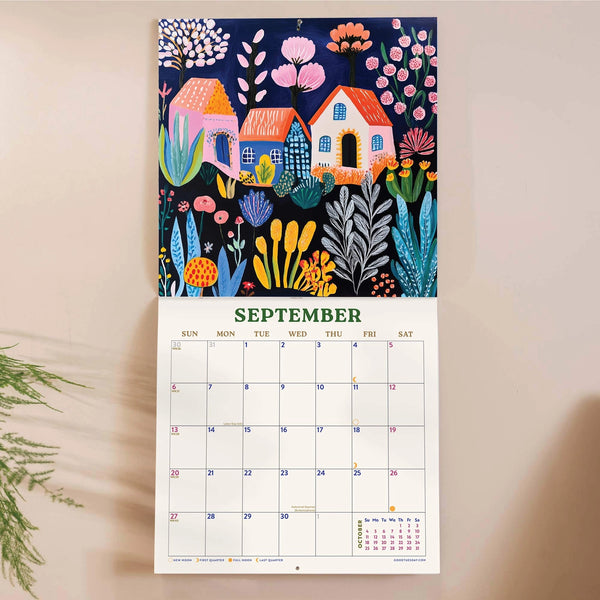 2026 Folk Art Plantscapes Calendar