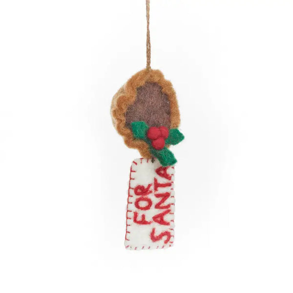 Snack for Santa Felt Decoration