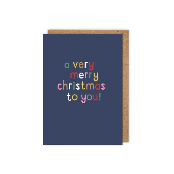 A Very Merry Christmas to You