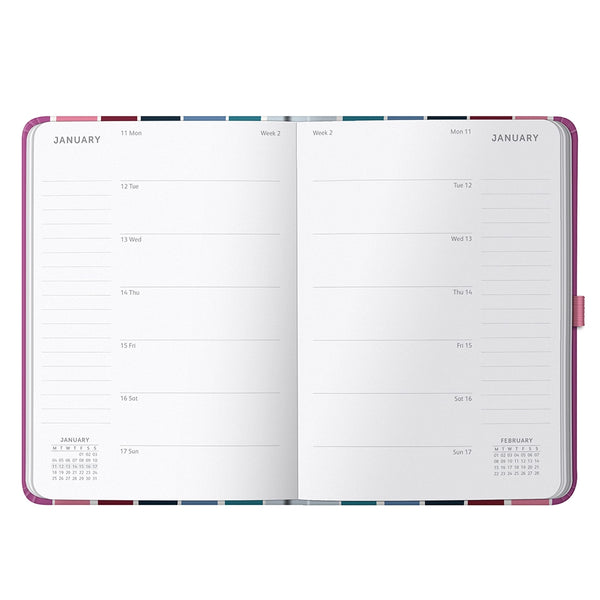 2027 Busy Life Diary - Multi-Stripe