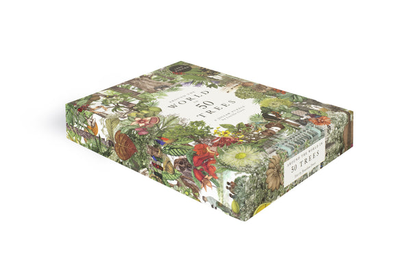 Around the World in 50 Trees Jigsaw Puzzle by Laurence King