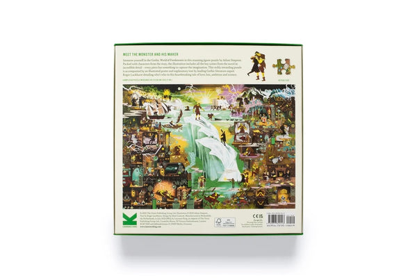 The World of Frankenstein 1000 Piece Jigsaw Puzzle