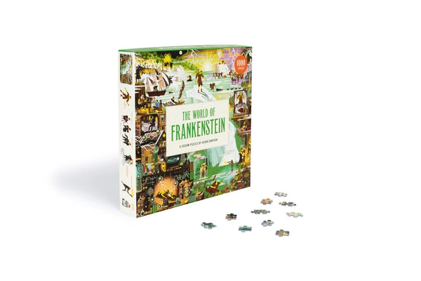 The World of Frankenstein 1000 Piece Jigsaw Puzzle