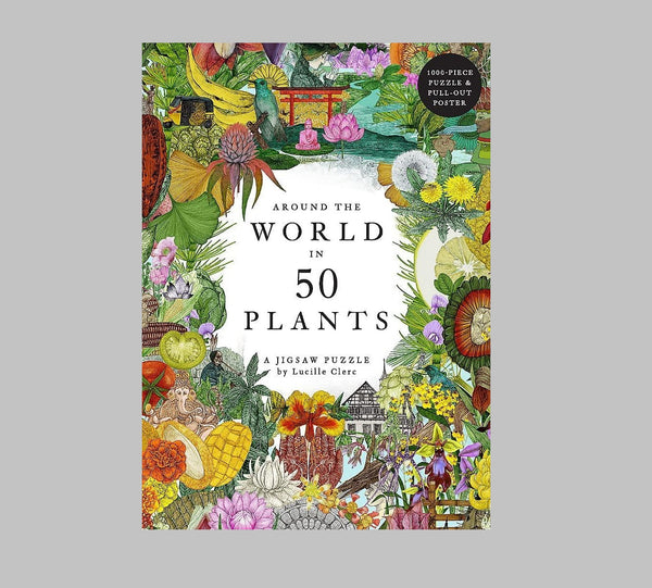 Around the World in 50 Plants Jigsaw Puzzle