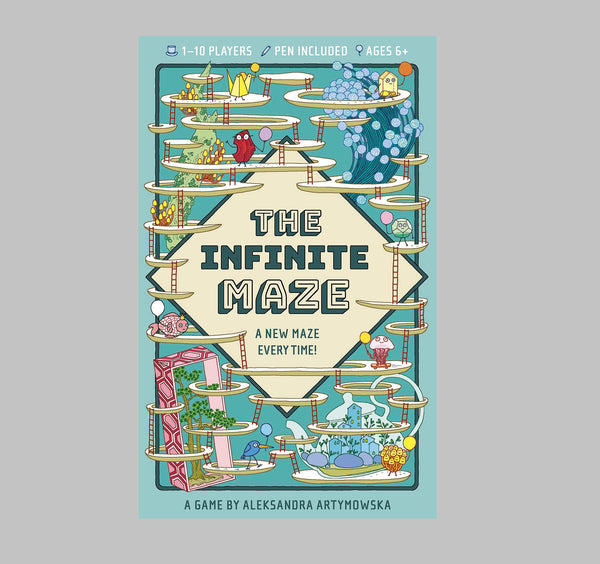 Infinite Maze: A New Maze Every Time by Aleksandra Artymowska