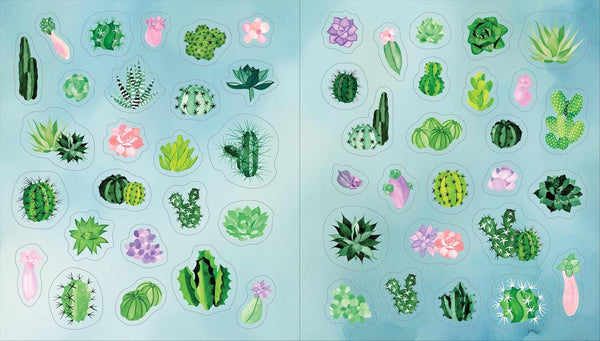 A Plant Lover's Sticker Book