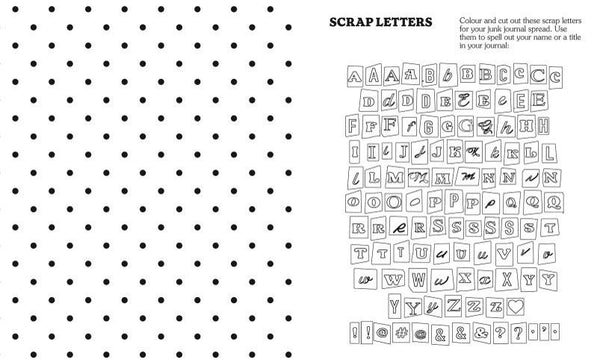 Craft and Create: A Junk Journal Colouring Adventure