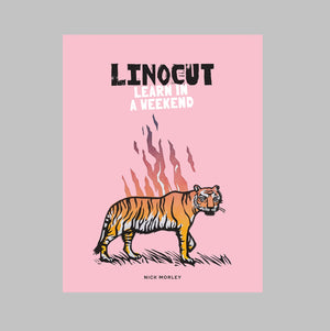 Learn how to lino print book - linocut